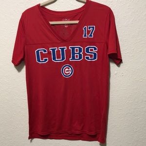 Genuine Merchandise Women’s Cubs #17 Bryant Tee Shirt. Good Condition. Size L.